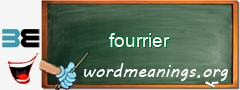 WordMeaning blackboard for fourrier